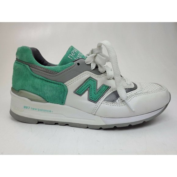 NB New Balance Mens Sz 6.5Suede 997 Running Shoes Mint M997CMA USA Made